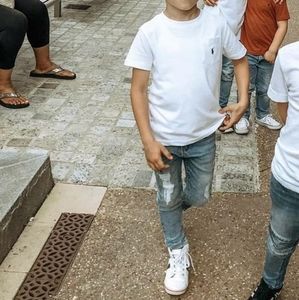 Gap kids super skinny destroyed Jean's